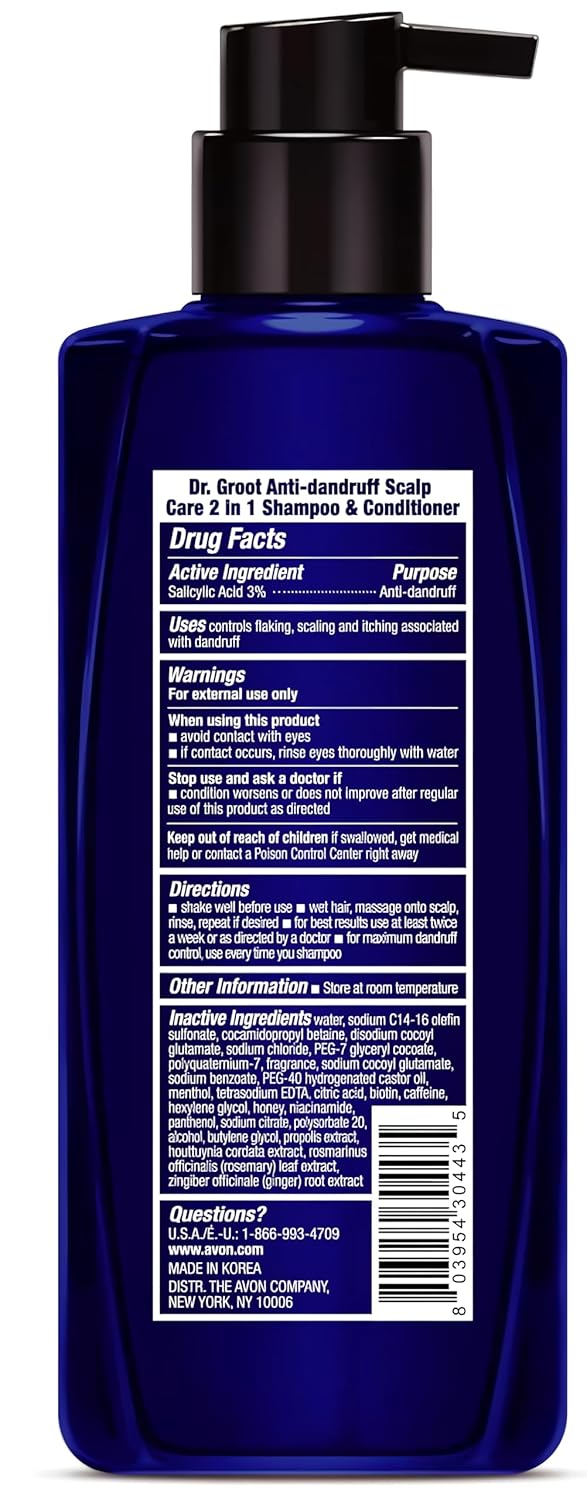 Dr. Groot Anti-Dandruff Scalp Care 2-in-1 Shampoo and Conditioner